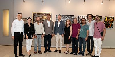 Katmanlar sergisi, sanatseverlerin beğenisine sunuldu 