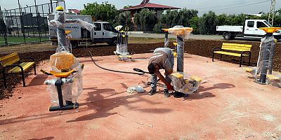 KÜRKÇÜ MAHALLESİ YENİ BİR PARK VE SPOR ALANI KAZANDI