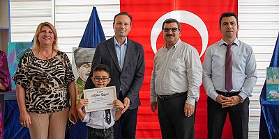 KURSİYERLER YAPTIKLARI ESERLERİ SERGİLEDİ, BÜYÜK BEĞENİ TOPLADI