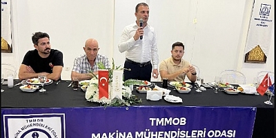 MAKİNA MÜHENDİSLERİ ODASI MERSİN ŞUBESİ İŞYERİ TEMSİLCİSİ ÜYELERİYLE BİRARAYA GELDİ.