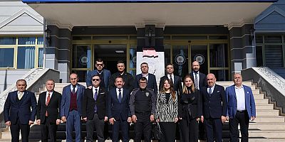 MEP, EMNİYET MÜDÜRÜNÜ ZİYARET ETTİ