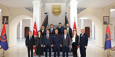 MEP, JANDARMA KOMUTANINI ZİYARET ETTİ