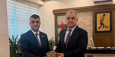 MERSİN CUMHURİYET BAŞSAVCISI ÇELİKKOL’A VEDA ZİYARETİ