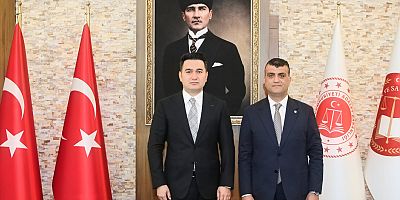 MERSİN CUMHURİYET BAŞSAVCISI EMRE’YE ZİYARET