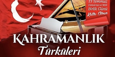 “Mersin Devlet Opera ve Balesi’nden 15 Temmuz Milli Birlik ve Demokrasi Konseri.”