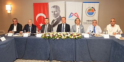 Mersin İş STK Temsilcileri güçlü kent lobisi için bir arada