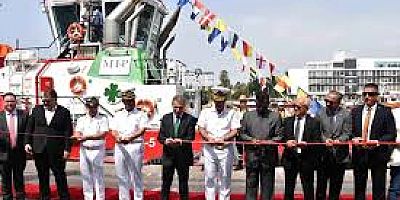 Mersin Uluslararası Limanı, Türkiye'de bir ilk olan çevre dostu römorkörü hizmete soktu