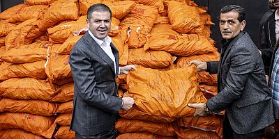 MEZİTLİ BELEDİYESİ’NDEN ÜRETİCİLERE KIŞ DESTEĞİ, “40 TON KÖMÜR SERA ÜRETİCİLERİNE ULAŞTIRILDI”