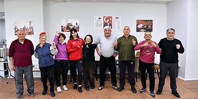 MEZİTLİ EMEKLİ EVİ ÜYELERİNE SABAH SPORU