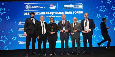MTOSB’ye ‘En çok katkı veren OSB’ ödülü
