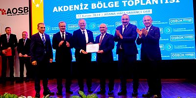 MTOSB’ye ‘Yeşil OSB Belgesi’ verildi