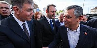 Özgür Özel ve Başkan Tugay Hatay'da 