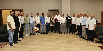 PAZARCILAR ESNAF ODASINDAN BAŞKAN YILDIZ’A ZİYARET