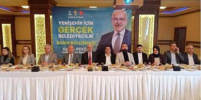 Peker; Mersin Basını ile buluştu