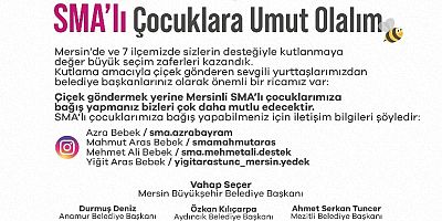 BAŞKAN SEÇER’DEN ANLAMLI ÇAĞRI: “TEBRİK İÇİN SMA’LI BEBEKLERE BAĞIŞ YAPIN” 