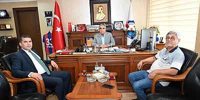 SGK İl Müdürü Koç, Başkan Sarı’yı ziyaret etti