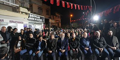 TARSUS BELEDİYE BAŞKANI DR. HALUK BOZDOĞAN, HALKIN YOĞUN SEVGİSİYLE KARŞILANIYOR