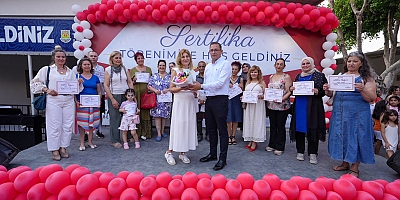 TARSUS BELEDİYESİ AKADEMİ KURSİYERLERİ SERTİFİKALARINA ALDI