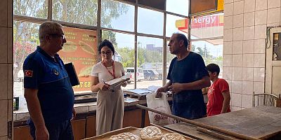 TARSUS BELEDİYESİ EKİPLERİNDEN FIRIN DENETİMİ