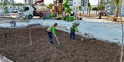 TARSUS BELEDİYESİ’NDEN ATATÜRK MAHALLESİ’NE MODERN PARK