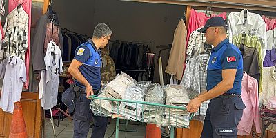 TARSUS BELEDİYESİ'NDEN KALDIRIM İŞGALLERİNE SIKI DENETİM