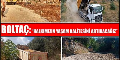 TARSUS’TA KÖY YOLLARINDA BÜYÜK DEĞİŞİM