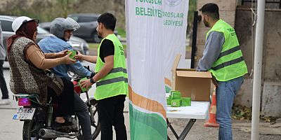 TOROSLAR BELEDİYESİNDEN REGAİP KANDİLİ’NDE GÖNÜLLERE DOKUNAN İKRAM