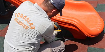 TOROSLAR’DA PARKLAR YENİLENİYOR