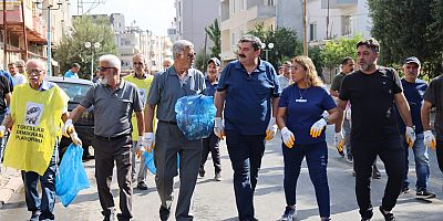 TOROSLAR’DA TEMİZLİK DAYANIŞMASI SÜRÜYOR