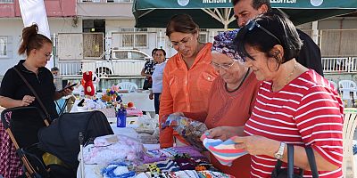 TOROSLAR’DA ÜRETİCİ KADINLARIN EMEĞİ HALKLA BULUŞUYOR