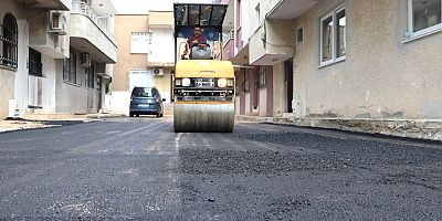 TOROSLAR’DA YOL ASFALT BAKIM ÇALIŞMALARI DEVAM EDİYOR