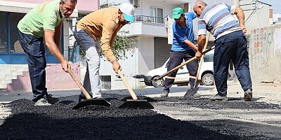 TOROSLAR’DA YOL YENİLEME ÇALIŞMALARI SÜRÜYOR