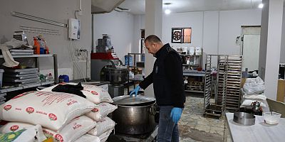 TOROSLAR ZABITASINDAN MERDİVEN ALTI PASTA İMALATHANESİNE BASKIN