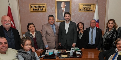 TÜM EMEKLİLER DERNEĞİ TARSUS ŞUBESİ’NE ZİYARET 