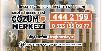 YENİLENEN ALTYAPISIYLA MEZİTLİ ÇÖZÜM MERKEZİ VATANDAŞLARIN HİZMETİNDE!