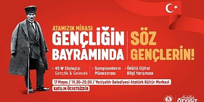 Yenişehir Belediyesi 19 Mayıs’ı gençlerin fikirleriyle kutlayacak