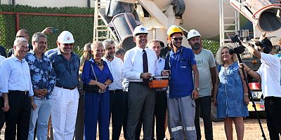 Yenişehir Belediyesi 320 öğrenci kapasiteli ilkokulun temelini attı