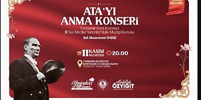 Yenişehir Belediyesi Ata’yı Anma Konseri düzenleyecek