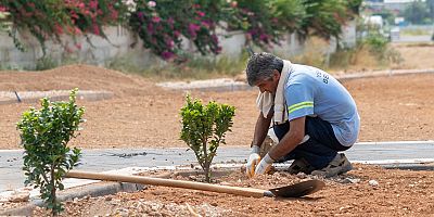 Yenişehir Belediyesi kenti yeşillendirmeye devam ediyor