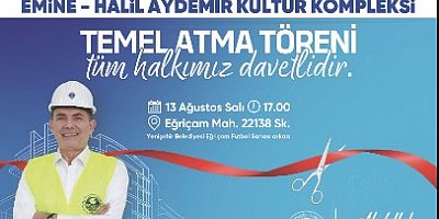 Yenişehir Belediyesi yeni kültür kompleksinin temelini yarın atıyor