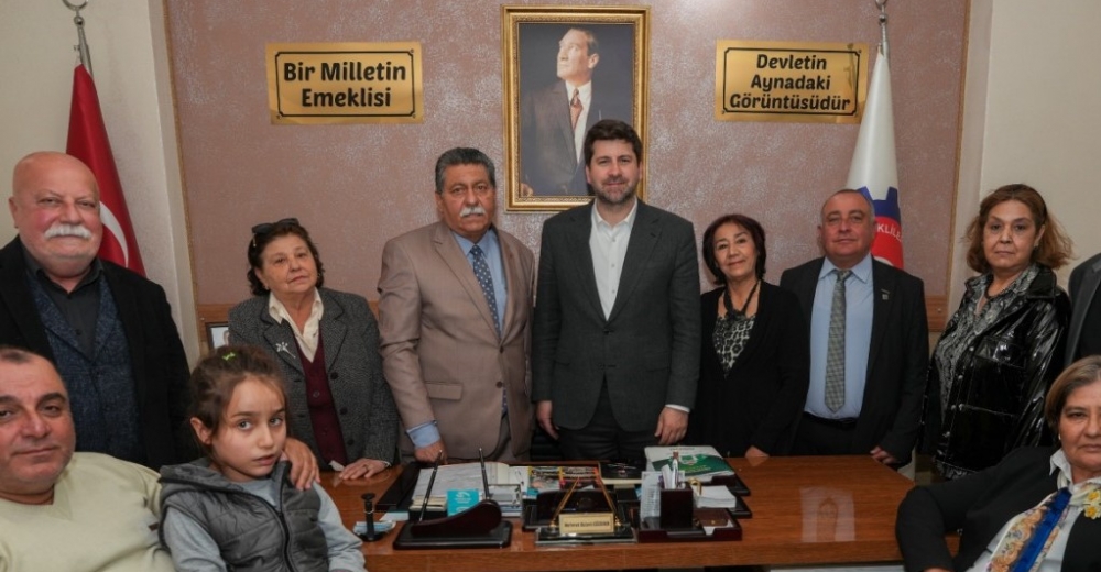 TÜM EMEKLİLER DERNEĞİ TARSUS ŞUBESİ’NE ZİYARET 