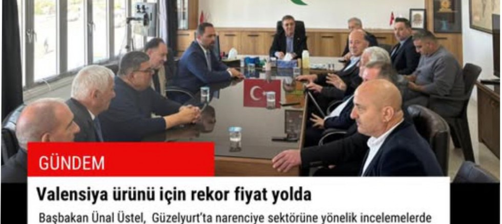 Valensiya ürünü için rekor fiyat yolda