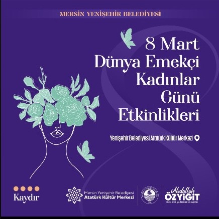 Yenişehir Belediyesinden 8 Mart’a özel dolu dolu etkinlik programı