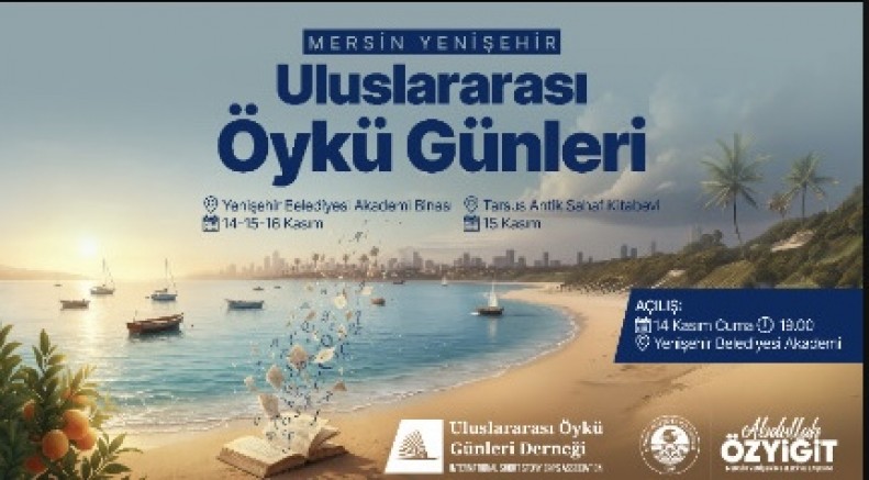 Yenişehir Uluslararası Öykü Günleri yarın başlıyor